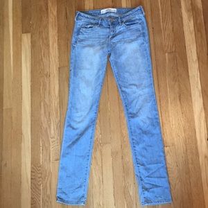 Light-Wash, Low-Rise Jeans